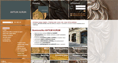 Desktop Screenshot of antiumaurum.cz